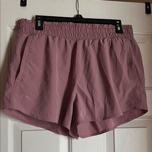 Under Armour Women's Mauve Athletic Shorts